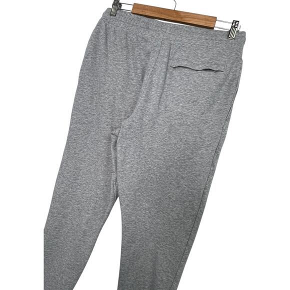 Gymshark Jogger Pants Mens Medium Gray Fleece Athletic Training Lounge Gym - Picture 6 of 12